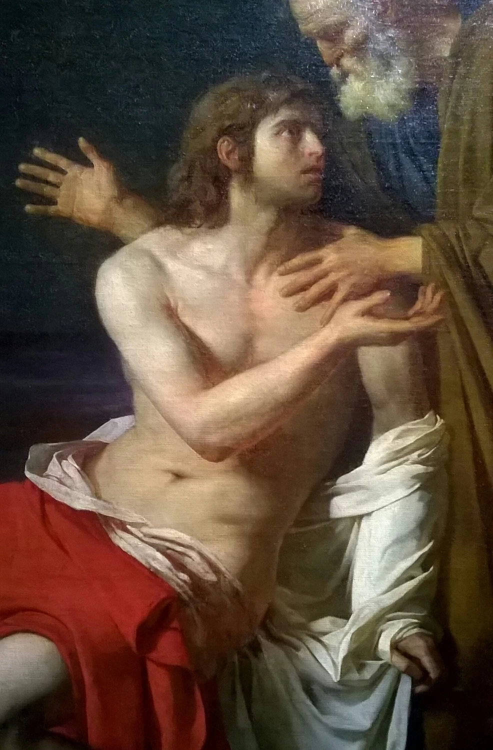 Il ritorno del figliol prodigo - Chiesa di Saint, Roch, Parigi, dettaglio